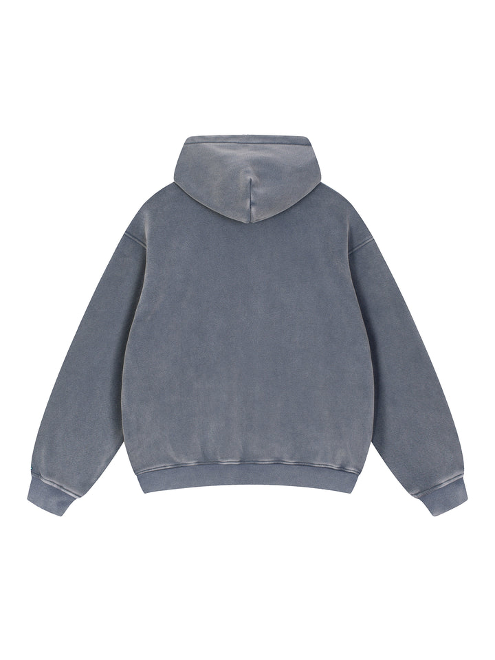 women hoddies Snow Wash Fleece Oversize Hoodie