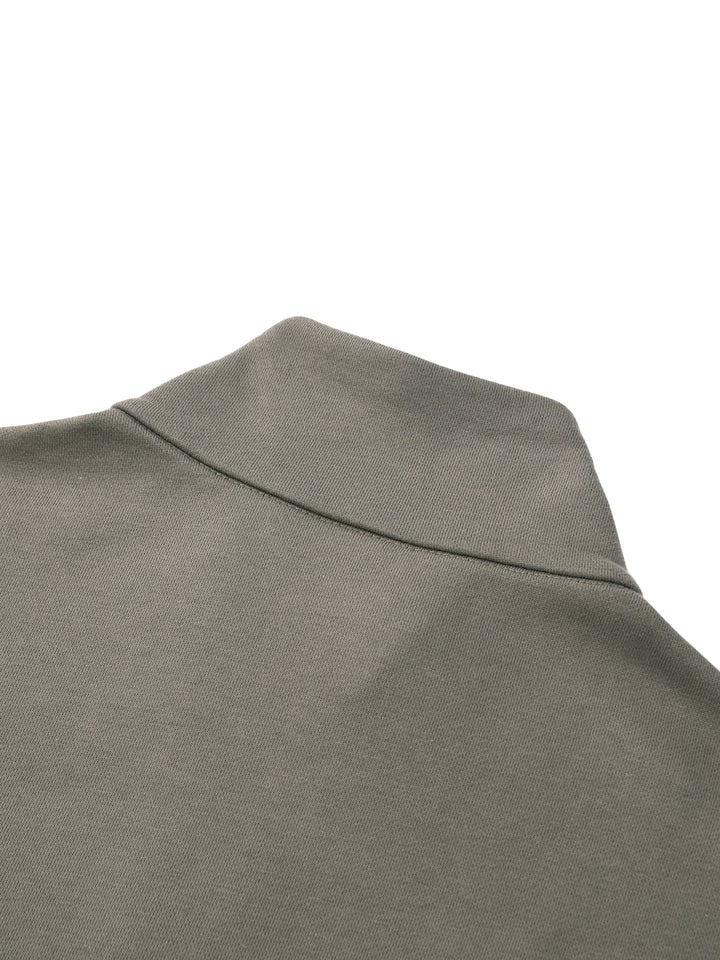 WOMEN COAT AND JACKET Essential Heavyweight Stand Collar Jacket