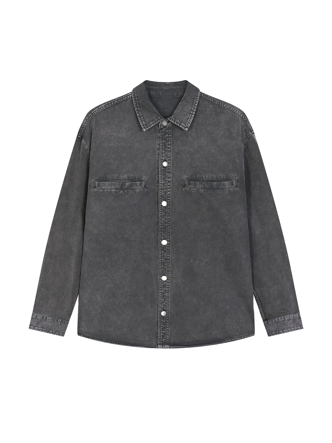 MEN COAT AND JACKET Denim Vintage Washed Heavyweight Jacket