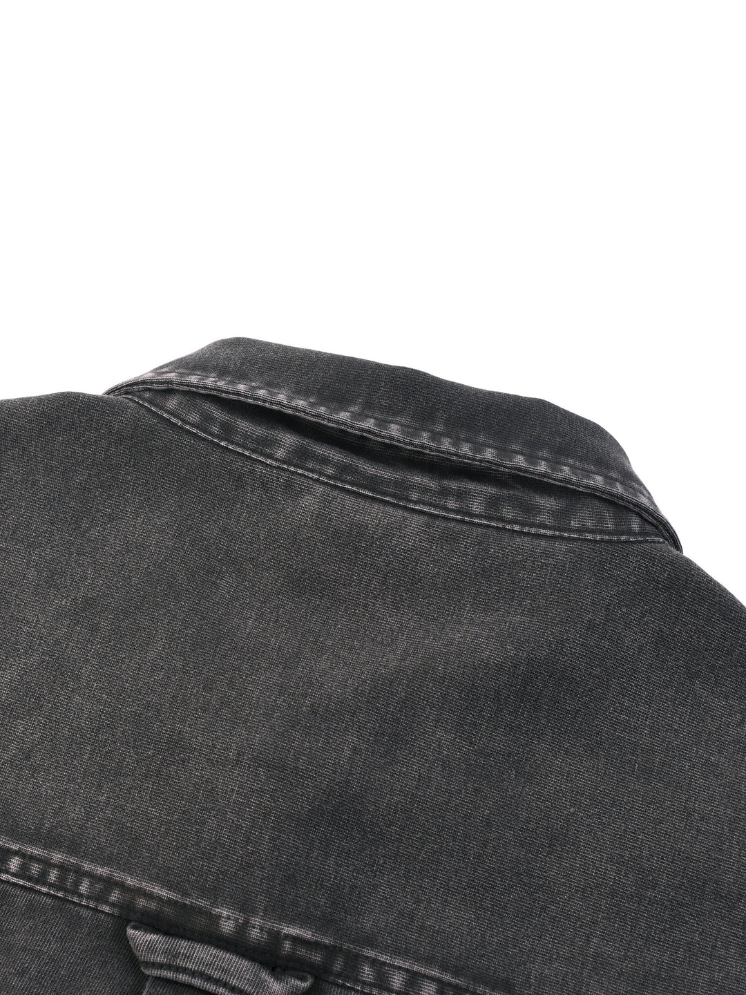 WOMEN COAT AND JACKET Denim Vintage Washed Heavyweight Jacket