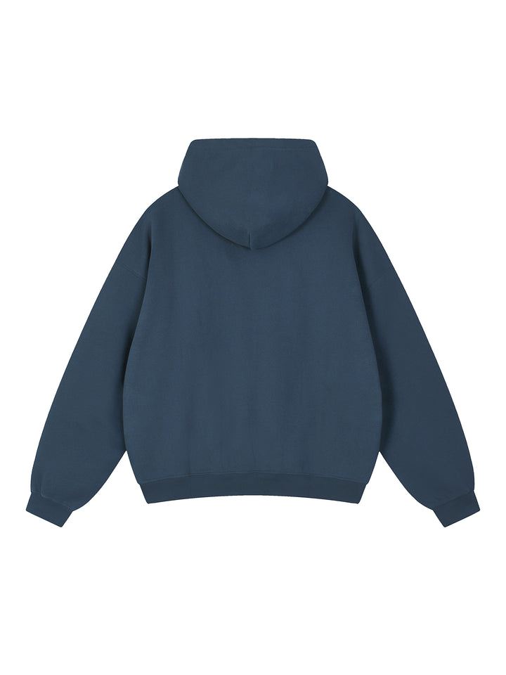 MEN HODDIES Oversized Boxy Fit Fleece Hoodie