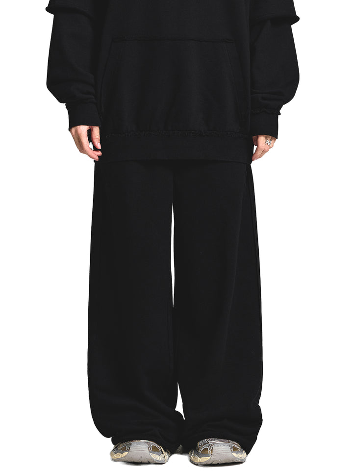 WOMEN PENT Snow Washed Raw Edge Sweatpants