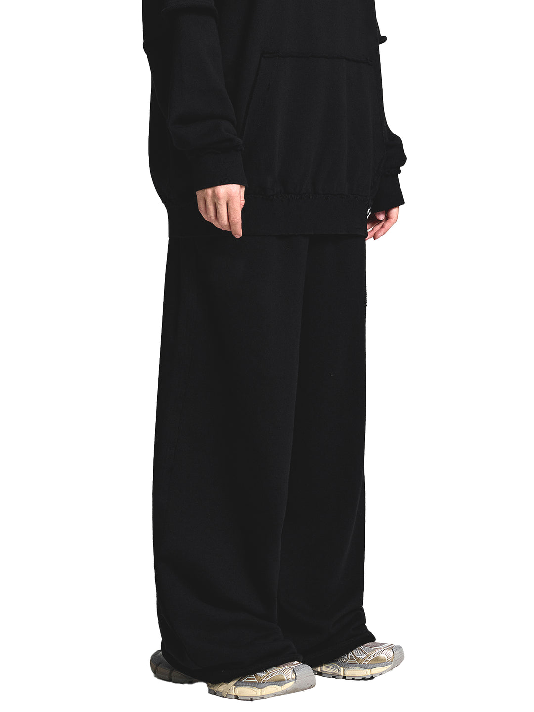WOMEN PENT Snow Washed Raw Edge Sweatpants