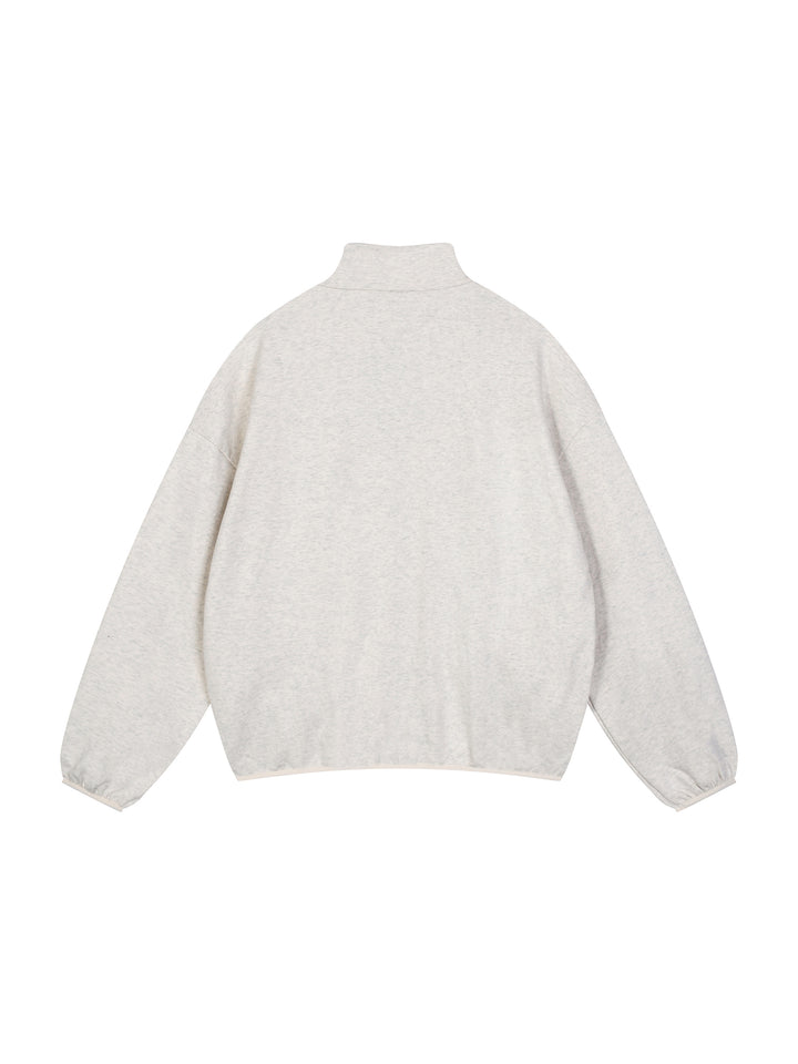 WOMEN COAT AND JACKET Essential Heavyweight Stand Collar Jacket