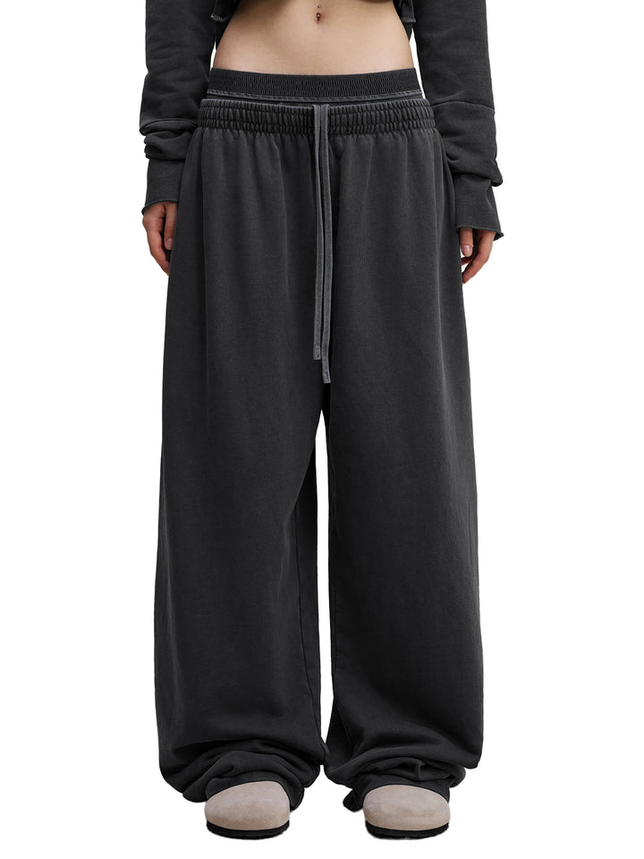 WOMEN PENT Vintage Washed Waist Pants