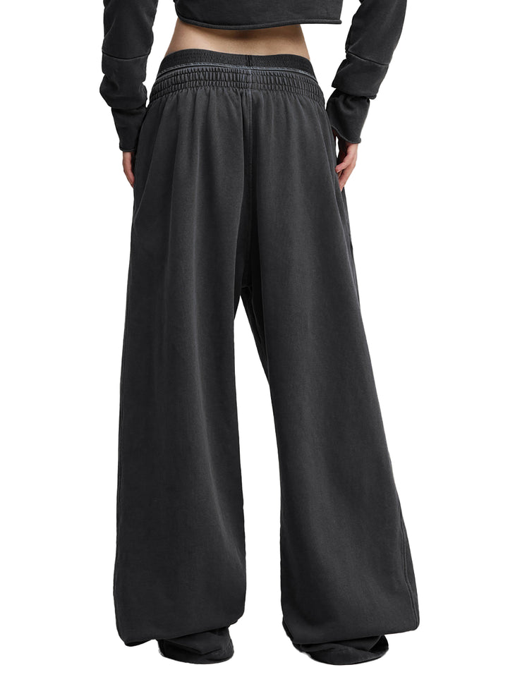 WOMEN PENT Vintage Washed Waist Pants