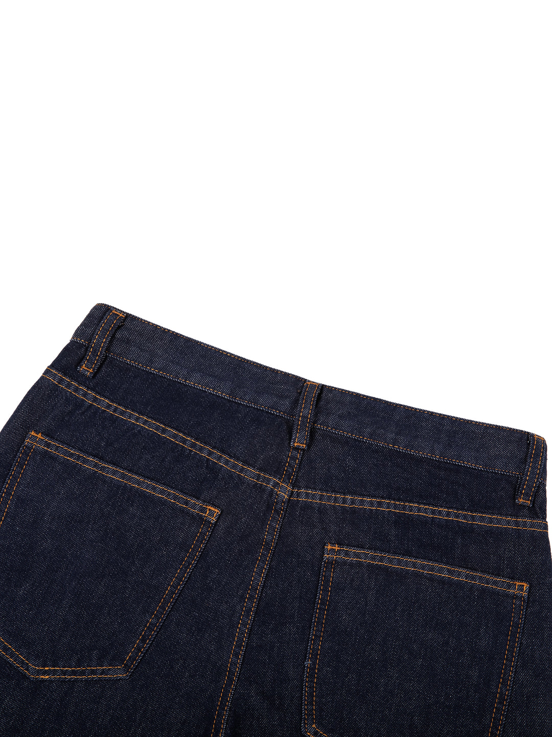 men brand Heavyweight Straight Leg Denim Jeans