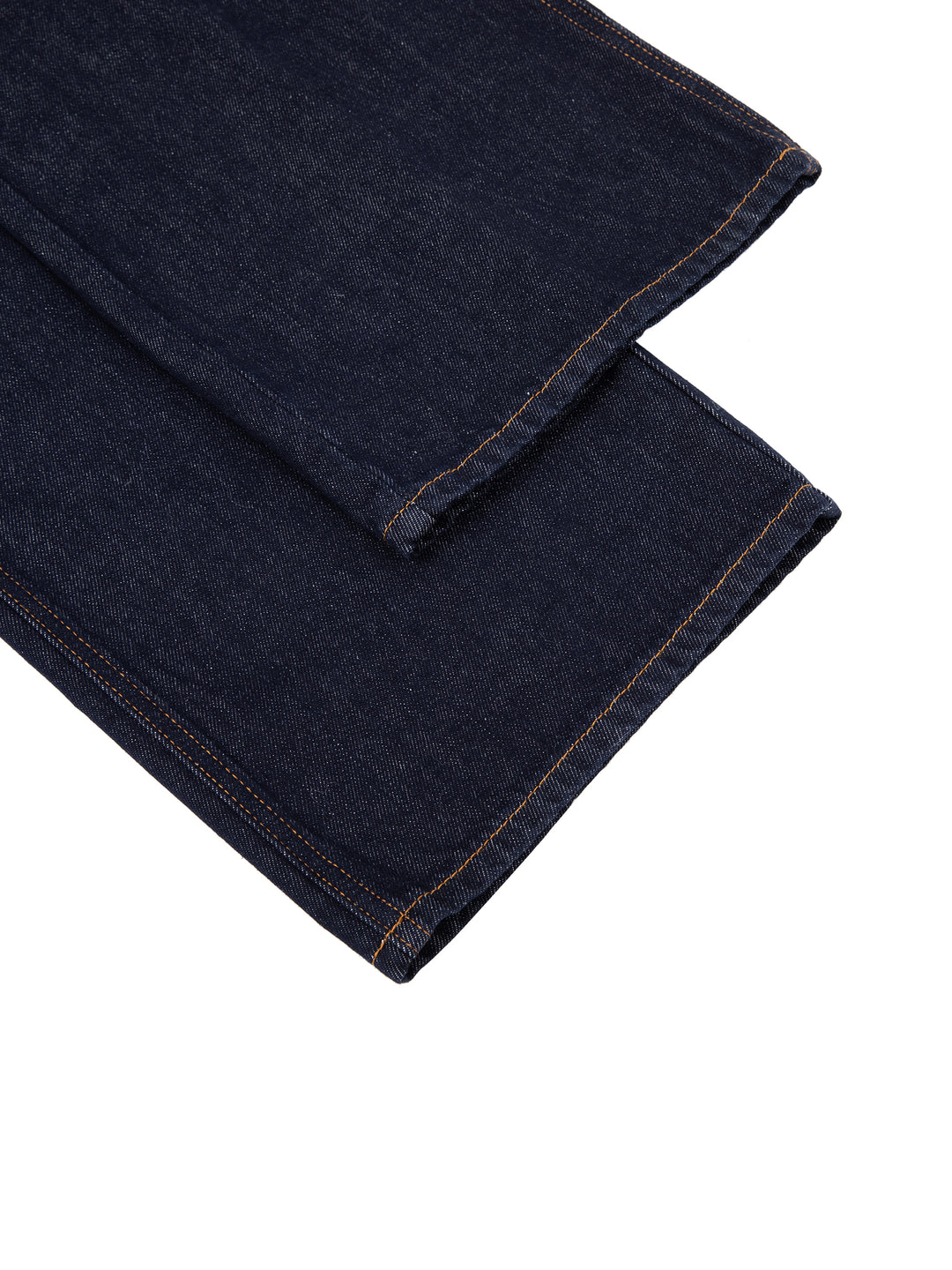 men brand Heavyweight Straight Leg Denim Jeans