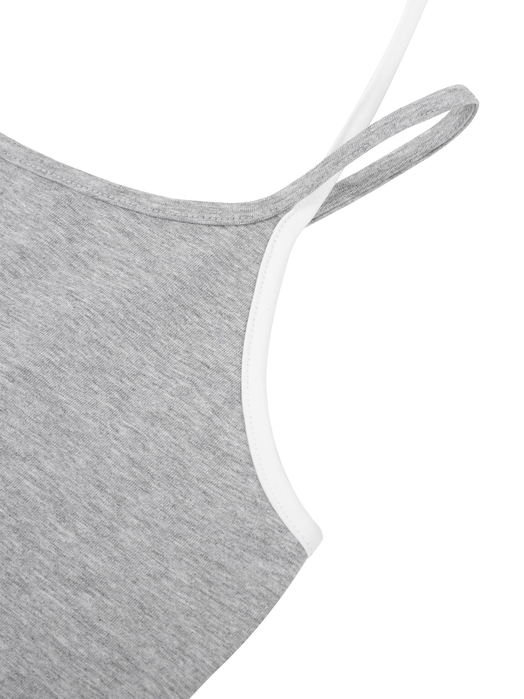 Contrast TANKTOP Binding Halter Tank Top