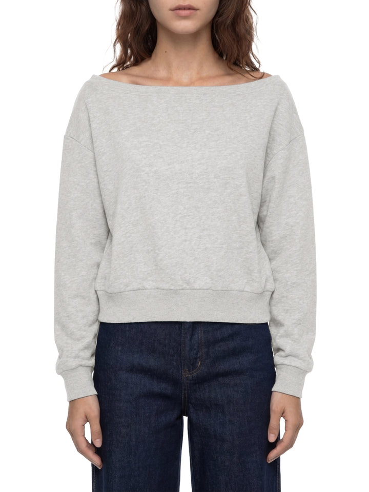 Women HODDIES  Off-Shoulder Sweatshirt