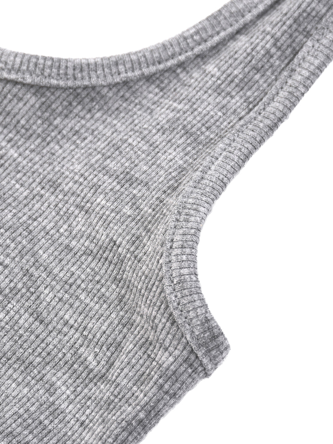 Women TANKTOP  Ribbed Henley Tank Top