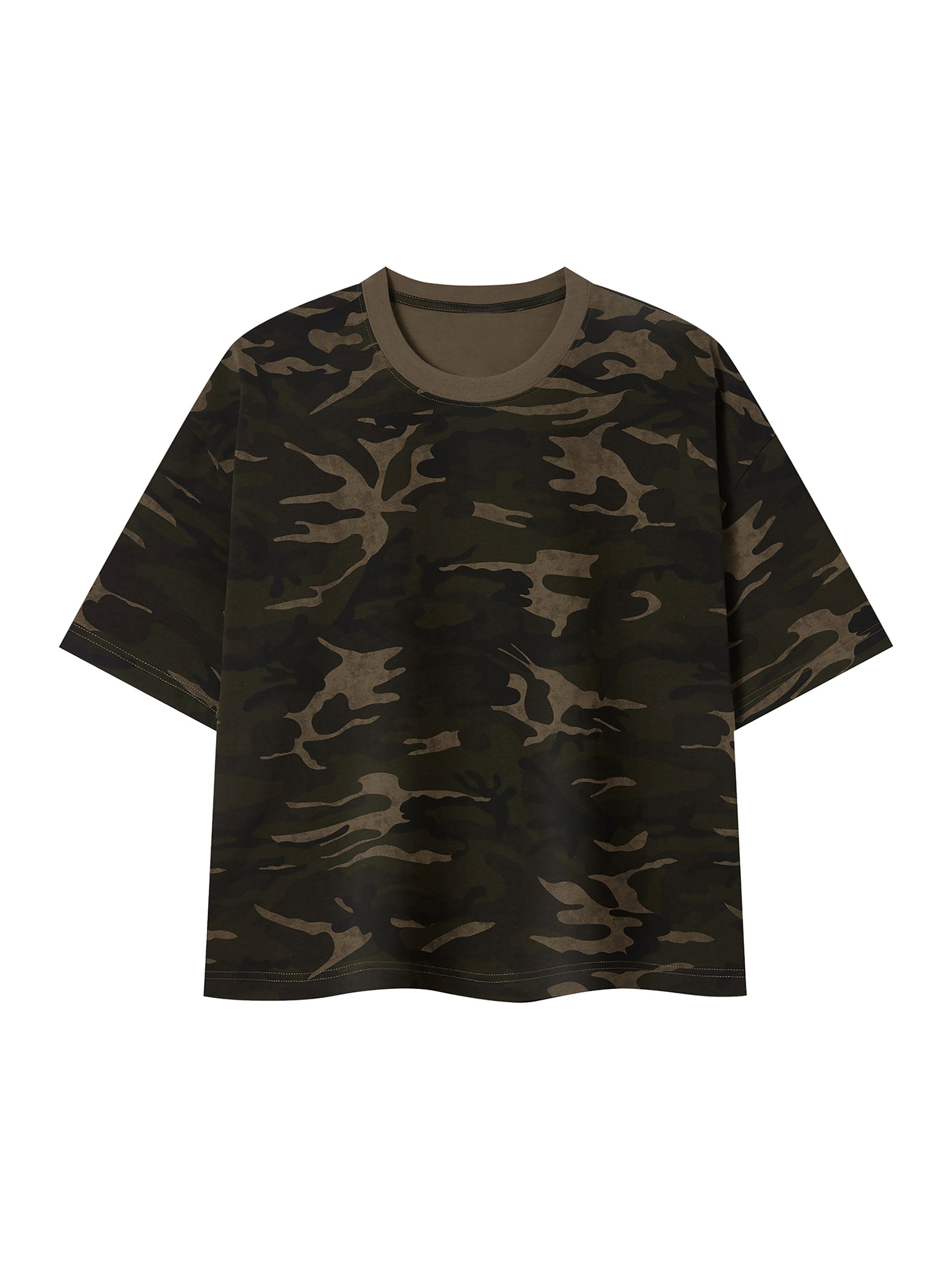 men brand Unisex Camo Boxy T-Shirt