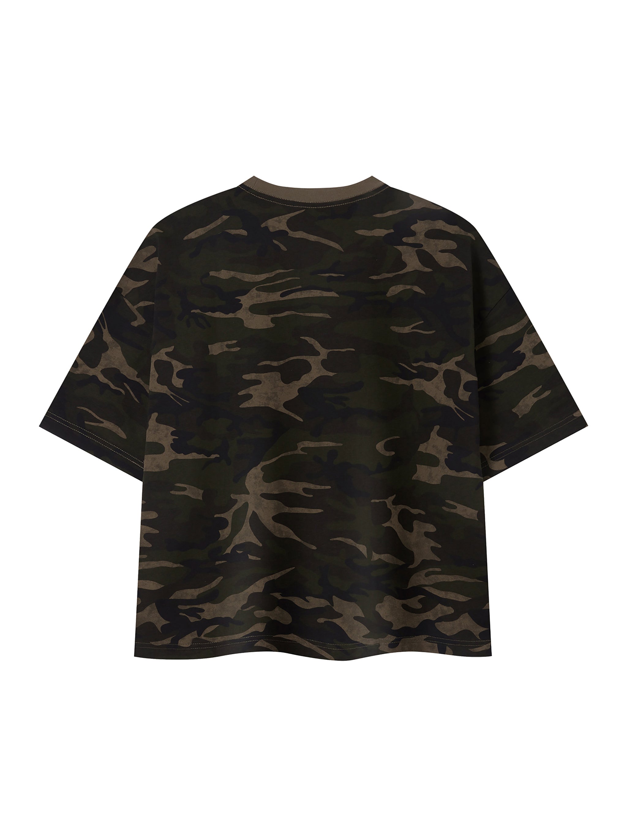 men brand Unisex Camo Boxy T-Shirt