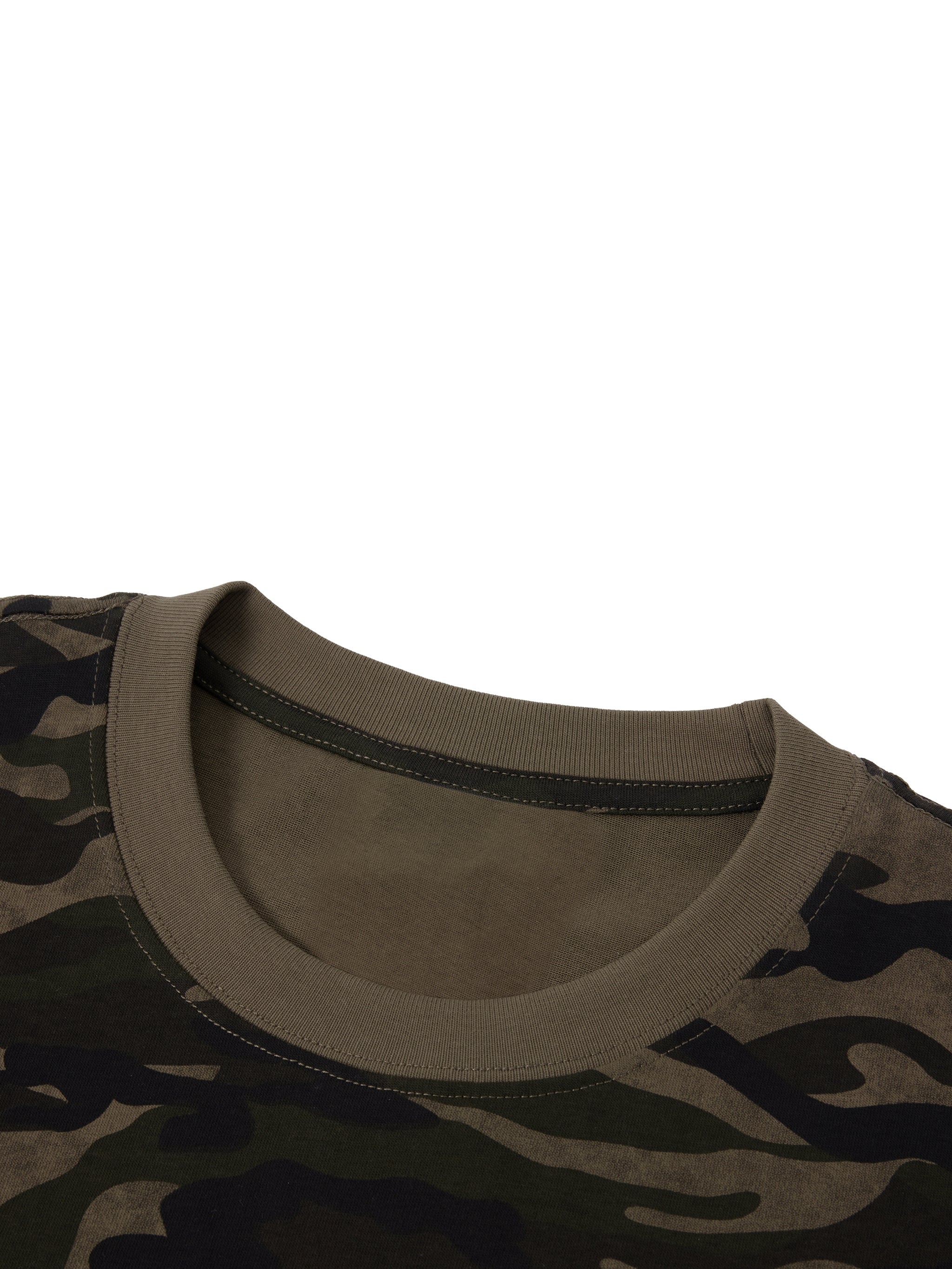 men brand Unisex Camo Boxy T-Shirt
