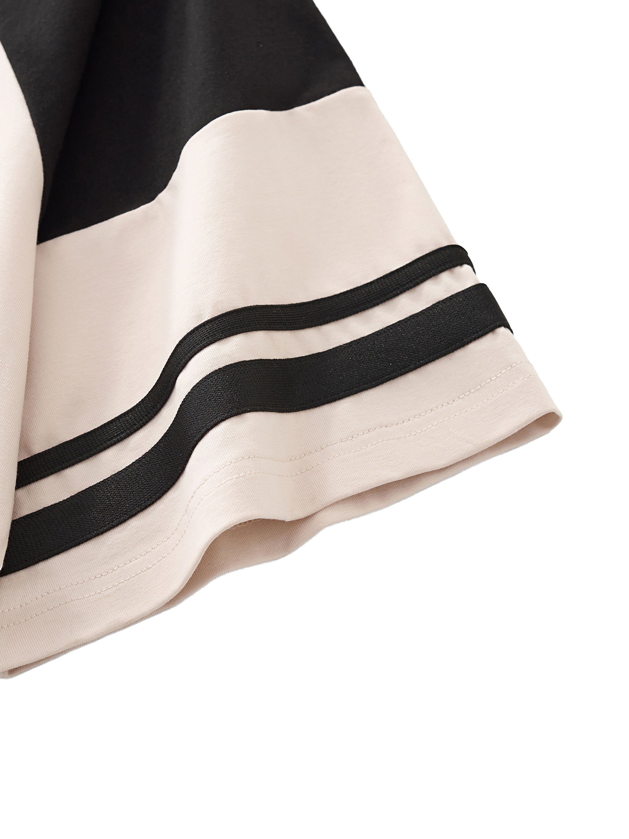 Women's brand  Color Block Ruched T-Shirt