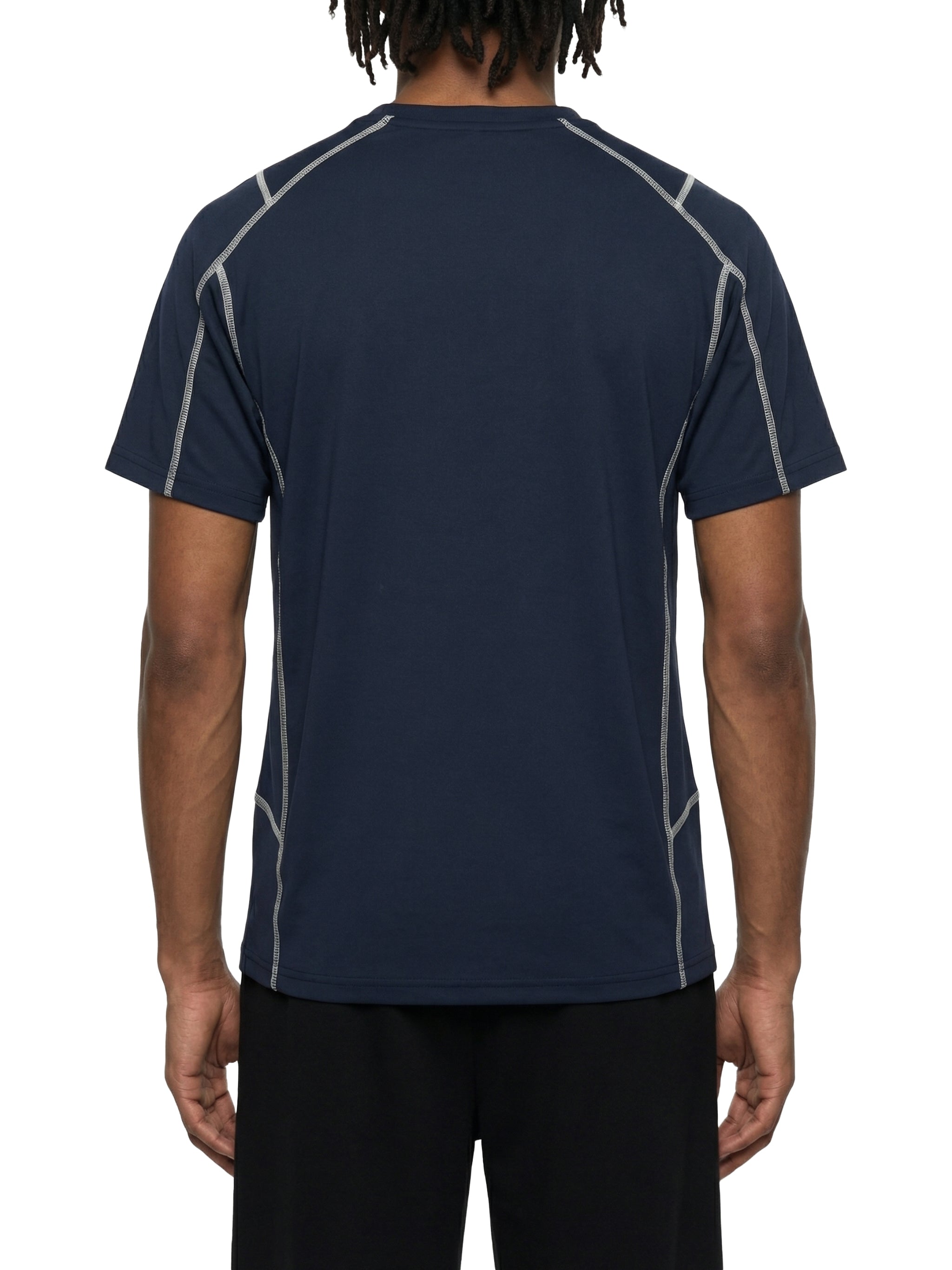men brand Unisex Contrast Stitch  Regular Fit T-Shirt