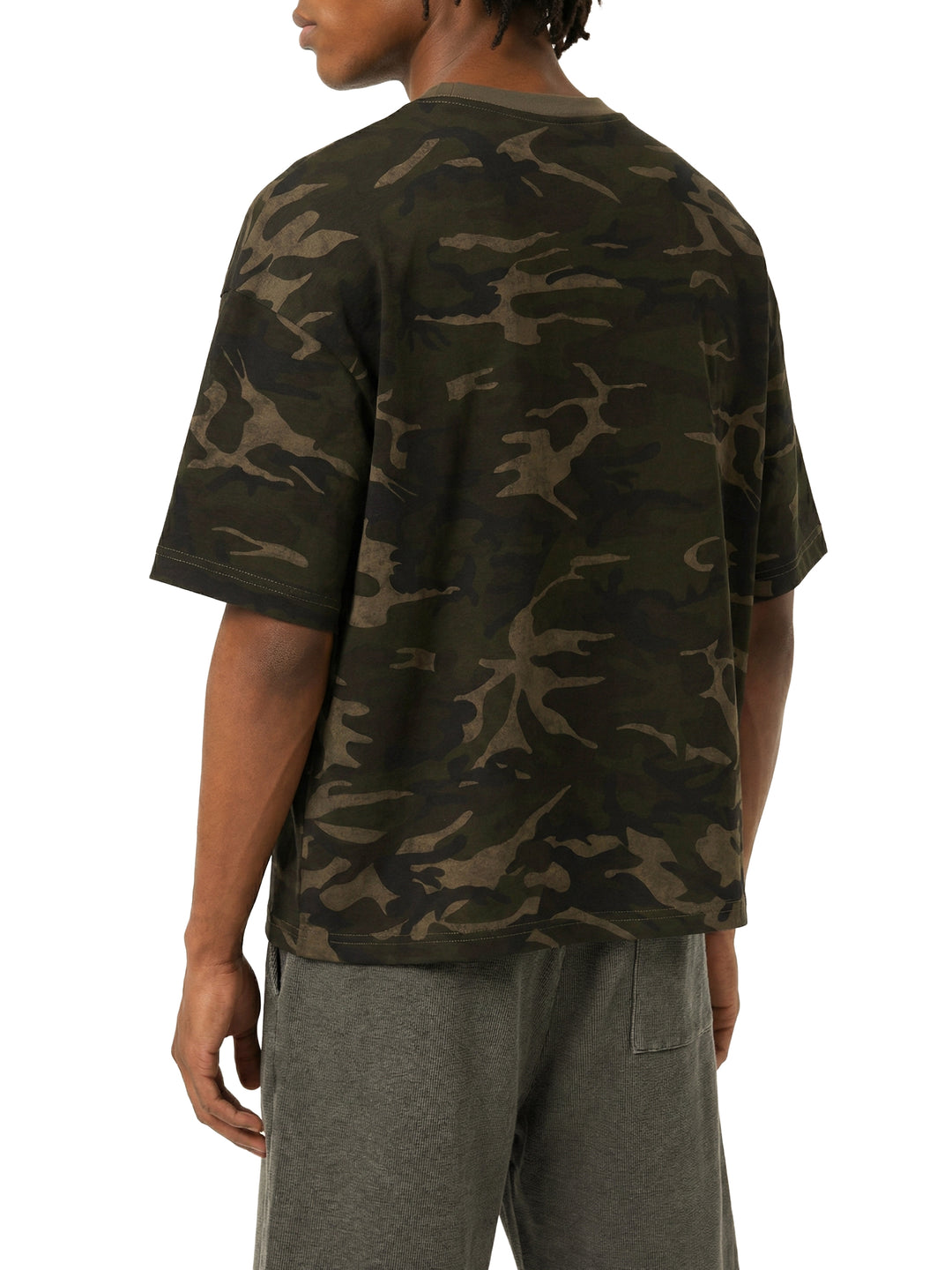 men brand Unisex Camo Boxy T-Shirt
