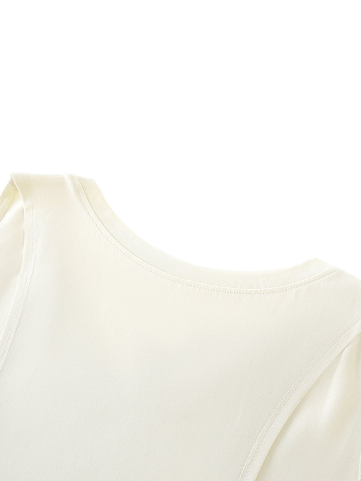 MEN GYM Solid Color Crewneck Tank Top