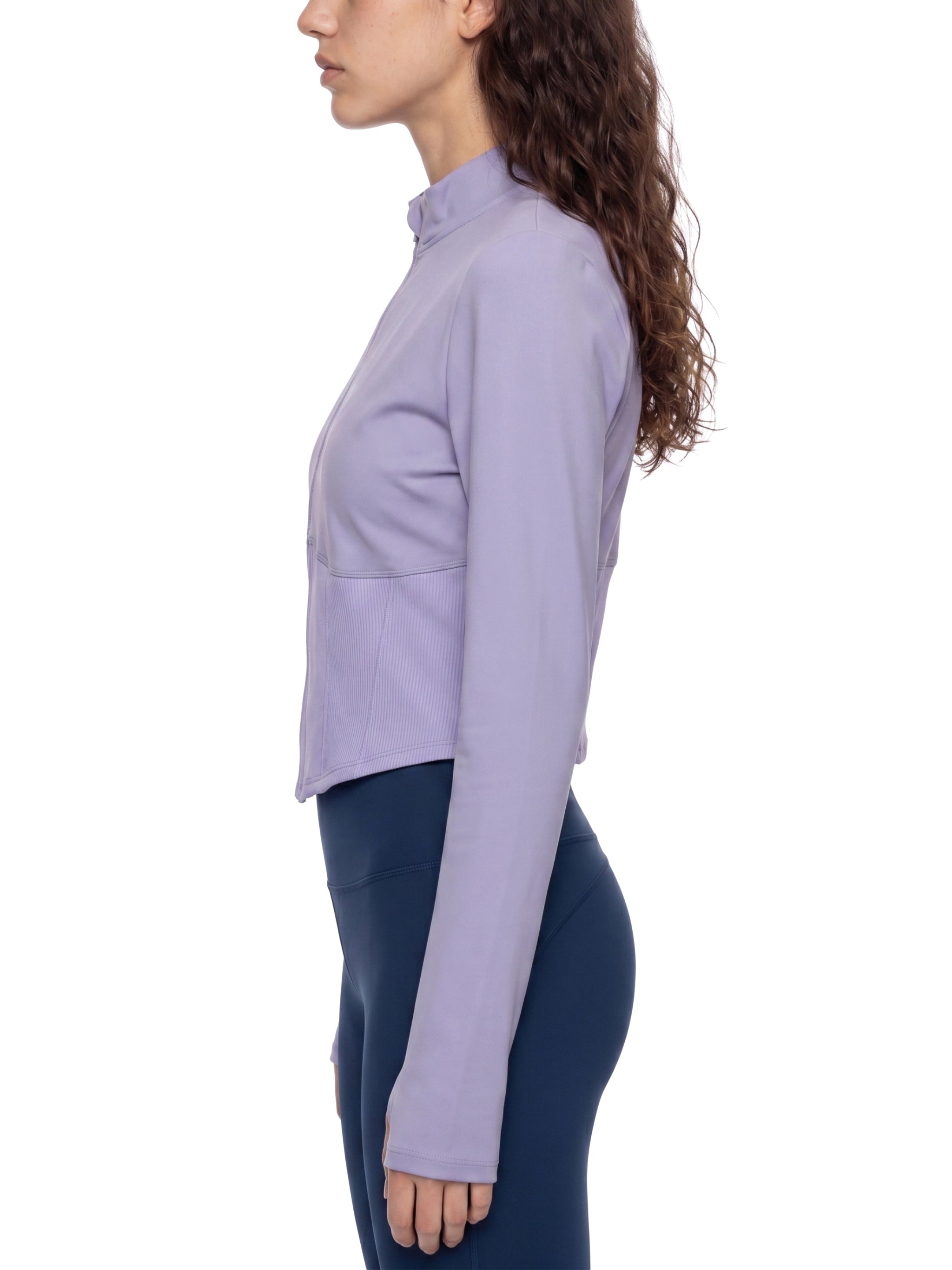 Women's  brand Slim Fit Full-Zip Yoga Jacket