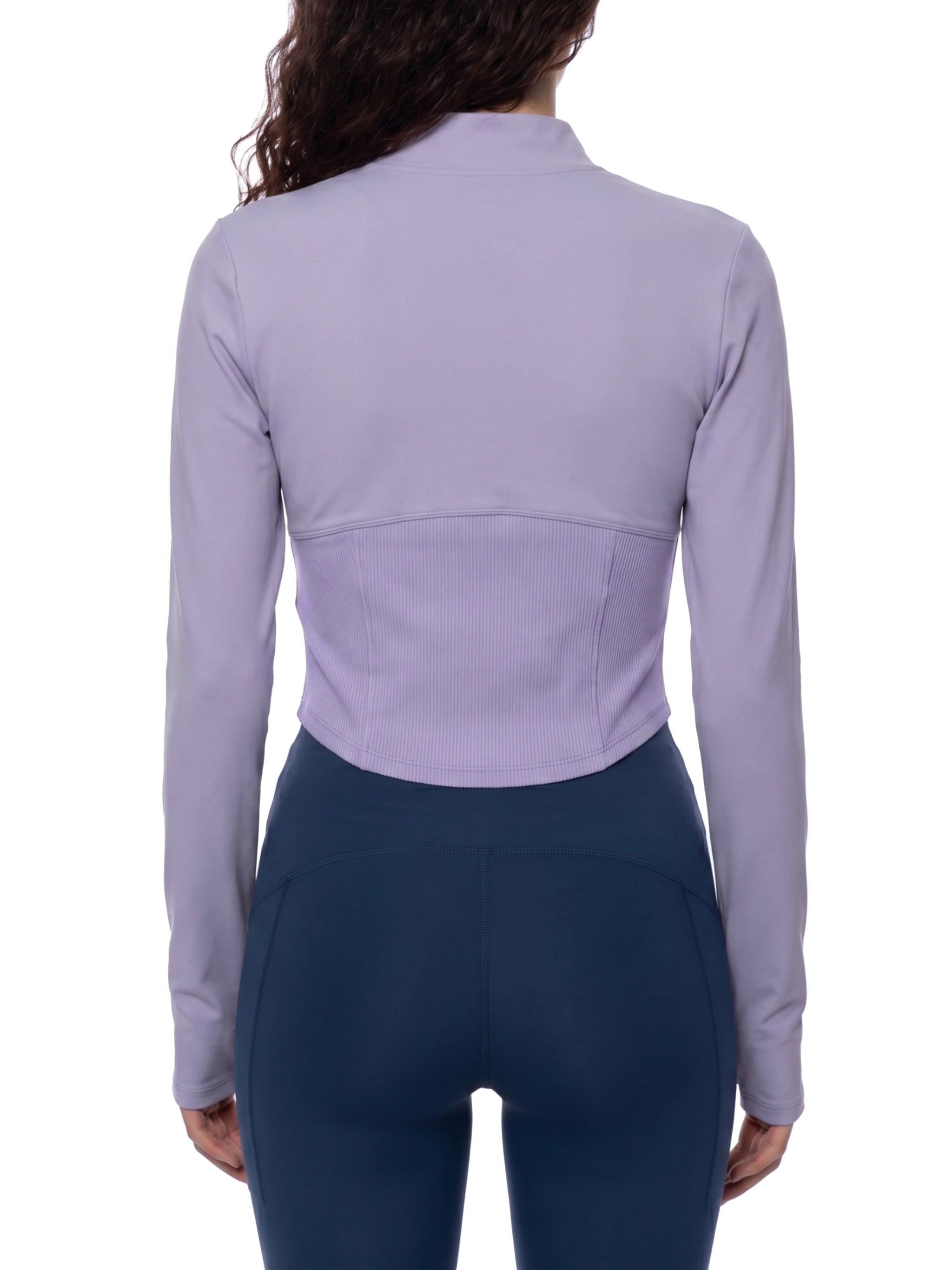 Women's  brand Slim Fit Full-Zip Yoga Jacket