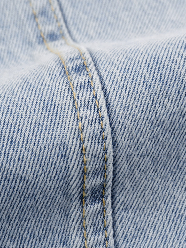 men brand  Vintage Wash Sunfade Barrel Leg Jeans