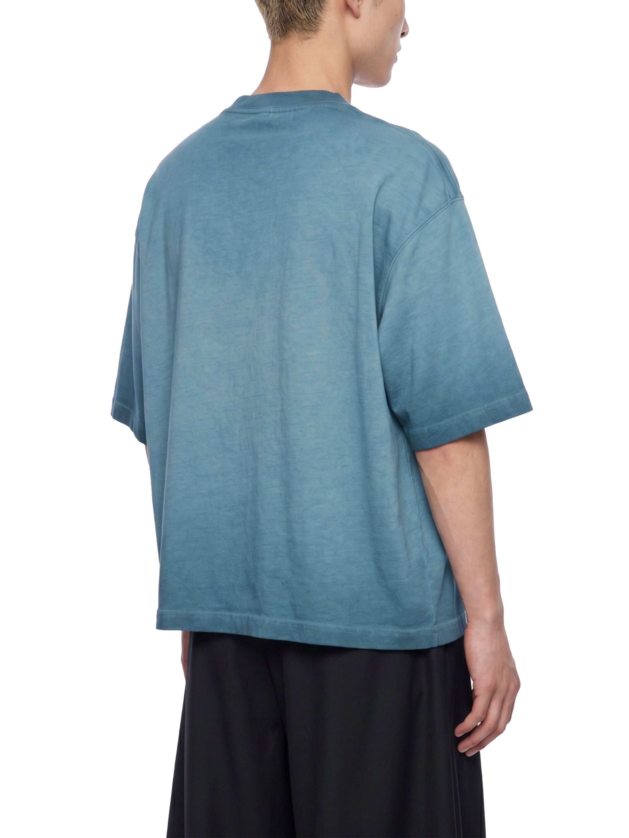 men brand Unisex Reverse Dyed Boxy T-Shirt