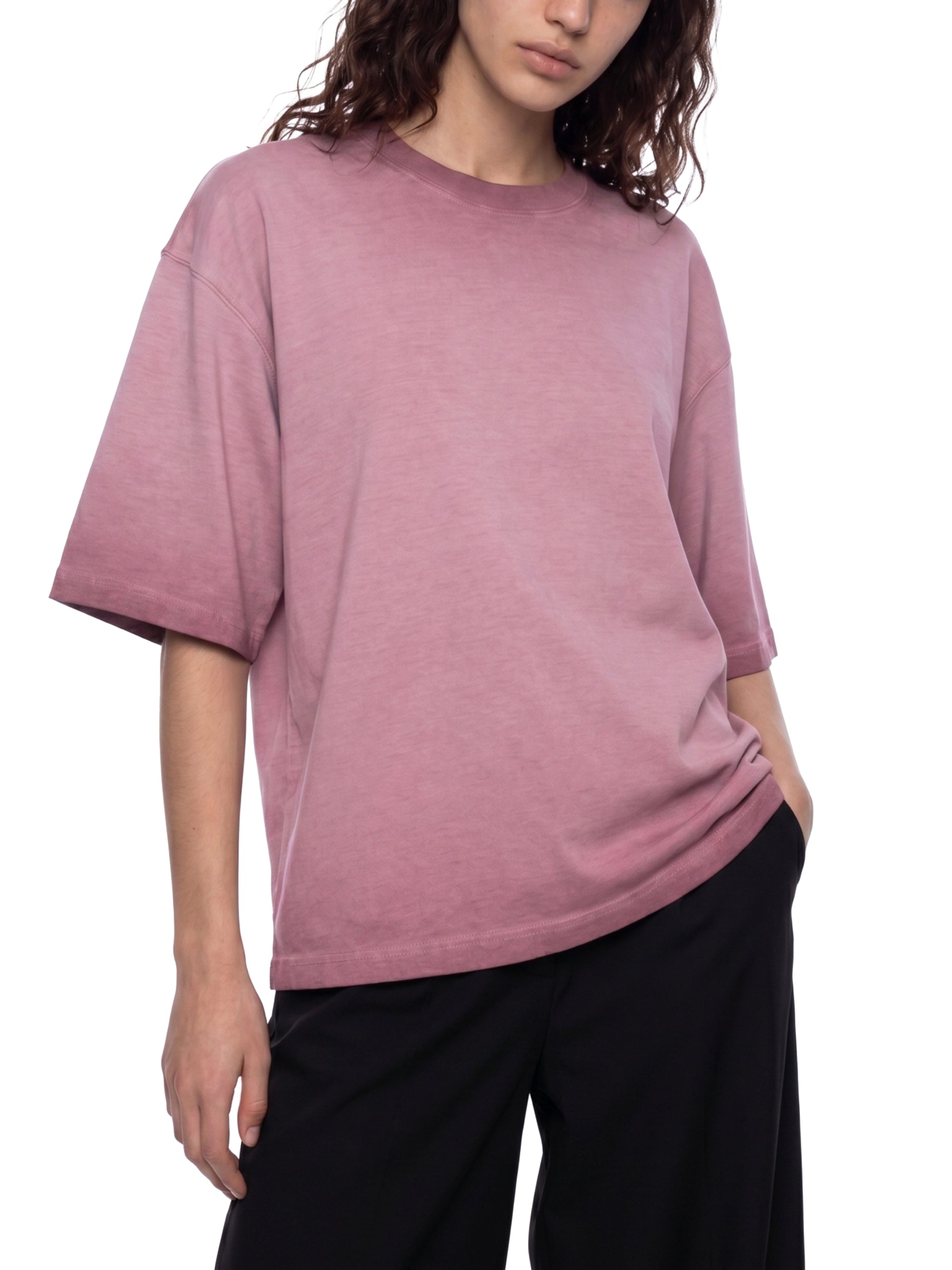 men brand Unisex Reverse Dyed Boxy T-Shirt