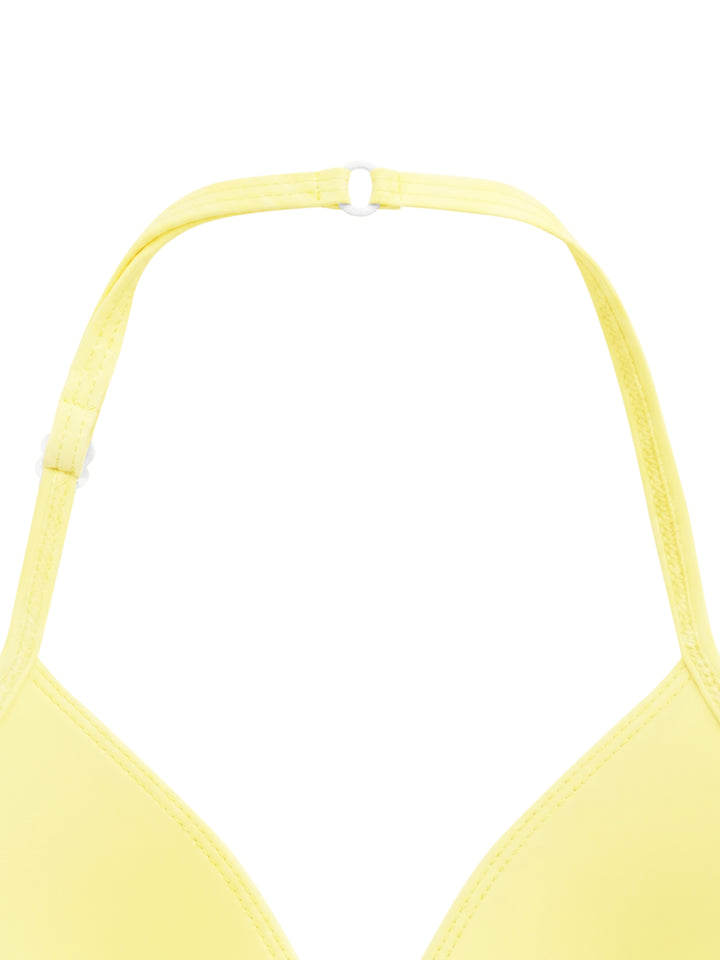 Women’s gym wear Ruched Halter-Neck Sports Bra
