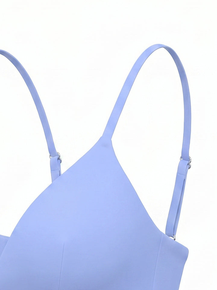 Women’s gym wear Cropped V-Neck Sports Bra