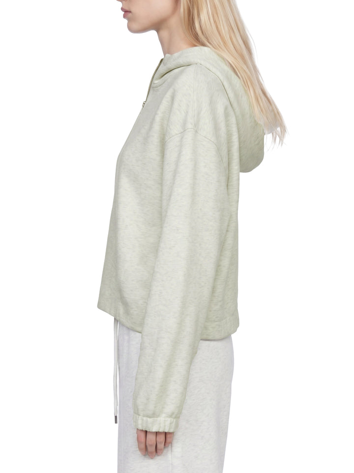 Women HODDIES  Boxy Quarter-Zip Hoodie