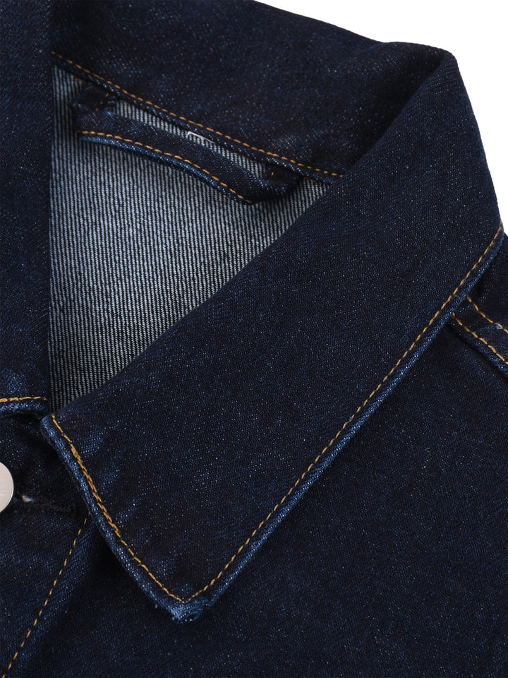 MEN jacket coat Unisex Vintage Wash Denim Jacket