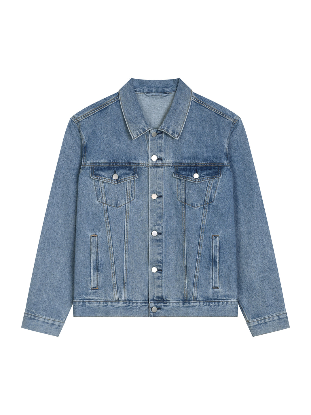 MEN jacket coat Unisex Vintage Wash Denim Jacket