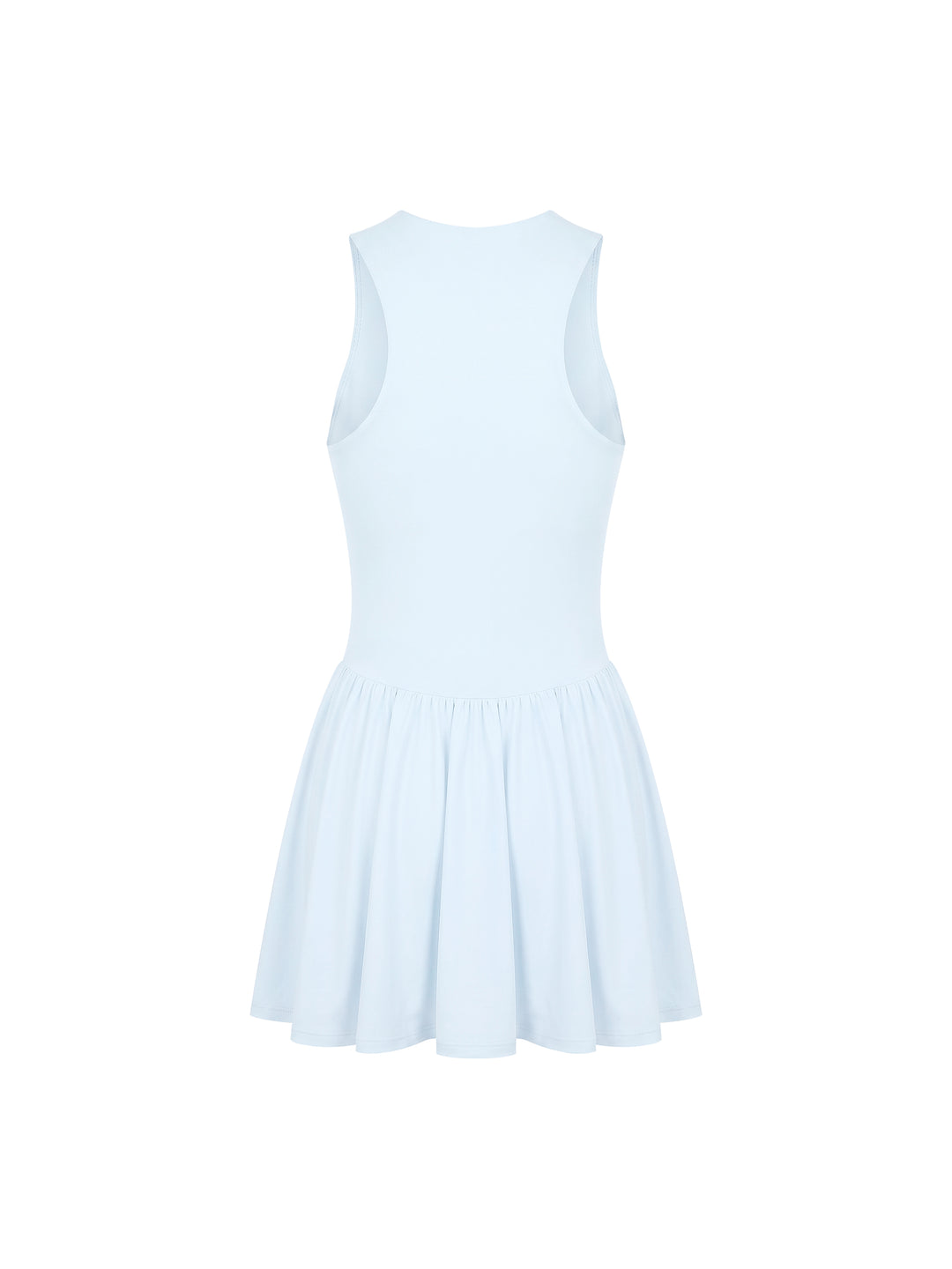 Women’s one piece Ruched Sleeveless Full-Zip Dress