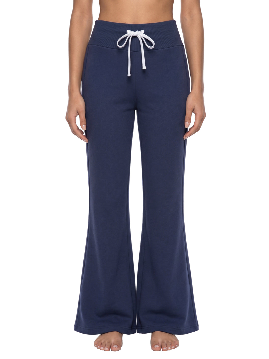 Women PENT  Drawstring Flared Leg Pants