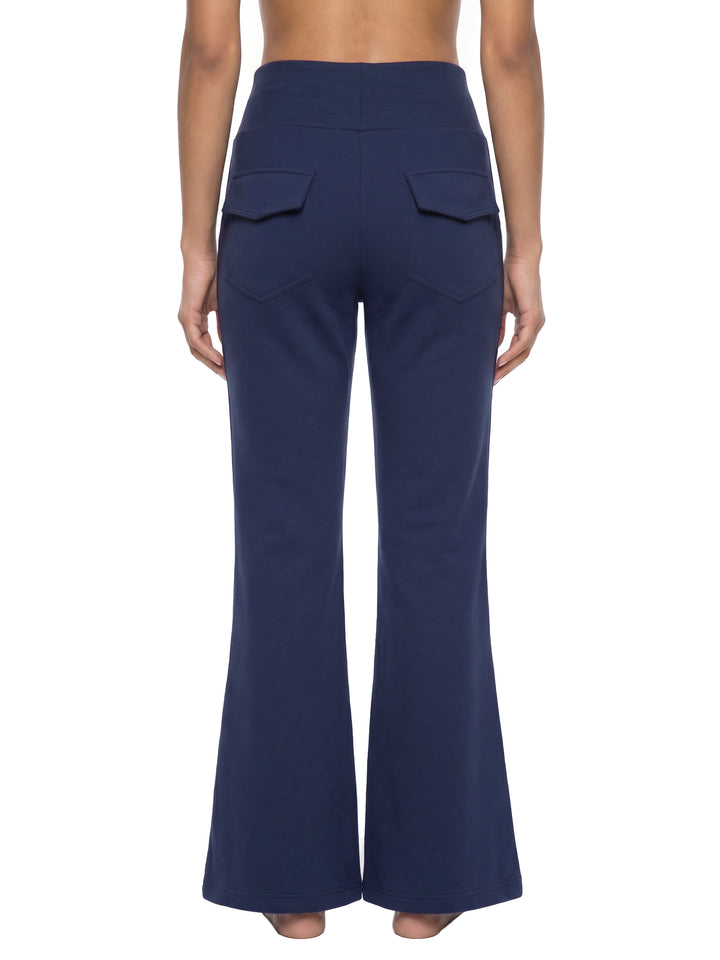 Women PENT  Drawstring Flared Leg Pants
