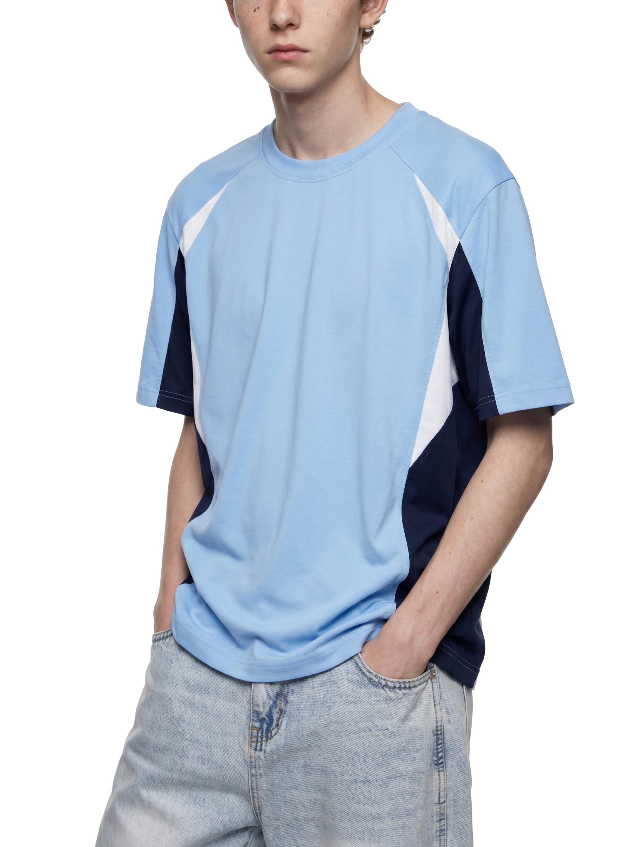 Unisex Color Block Raglan T-Shirt
