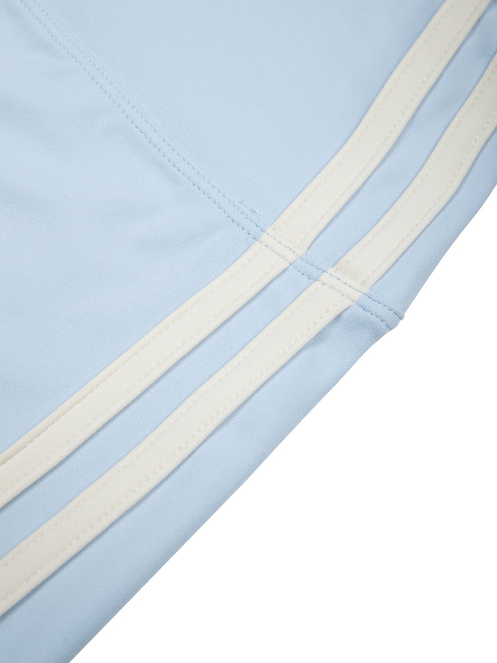 Women’s gym wear High-Waist Color Block Yoga Shorts