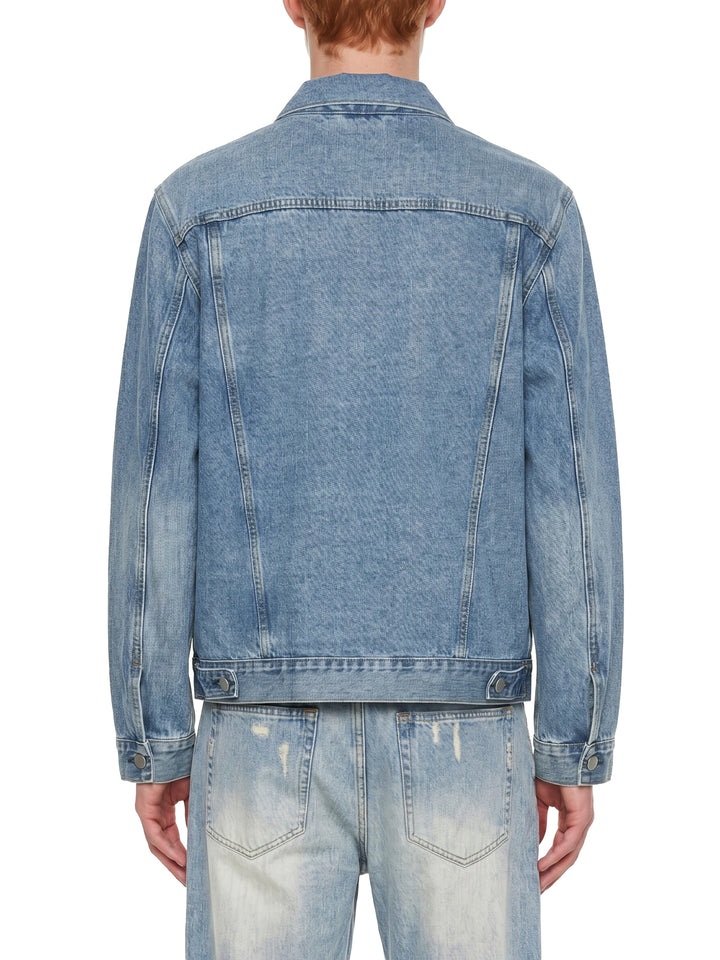MEN jacket coat Unisex Vintage Wash Denim Jacket