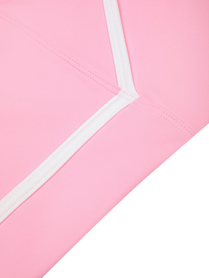 Women’s gym wear High Rise Color Block Yoga Shorts