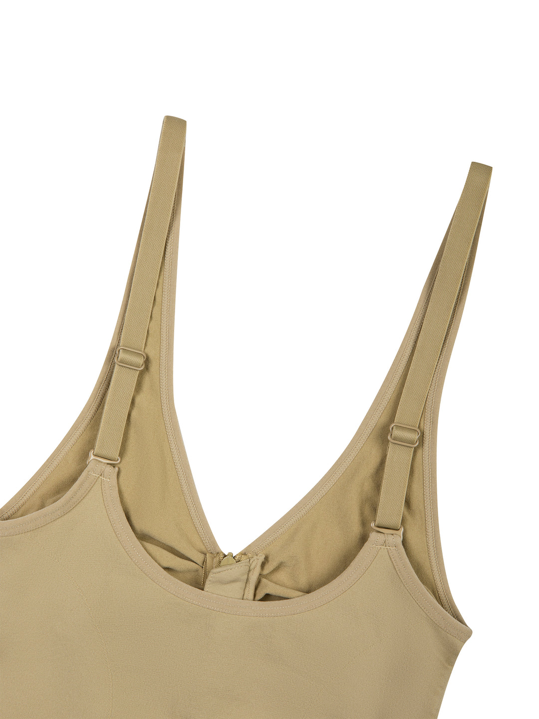 Women’s gym wear  Full-Zip Ruched Bodysuit