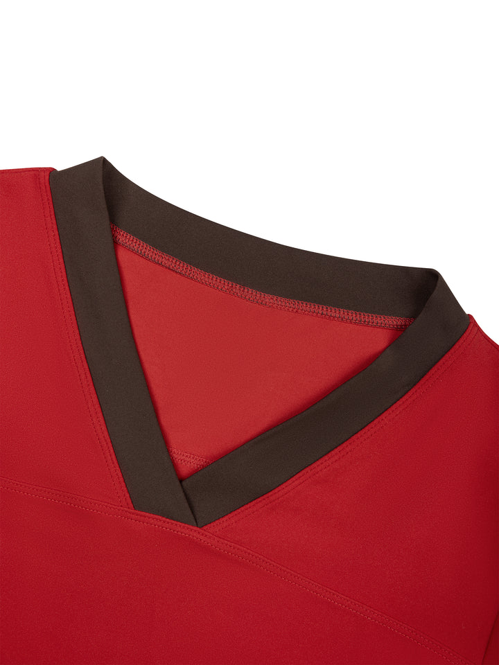 Women’s gym wear Color Block Performance T-Shirt