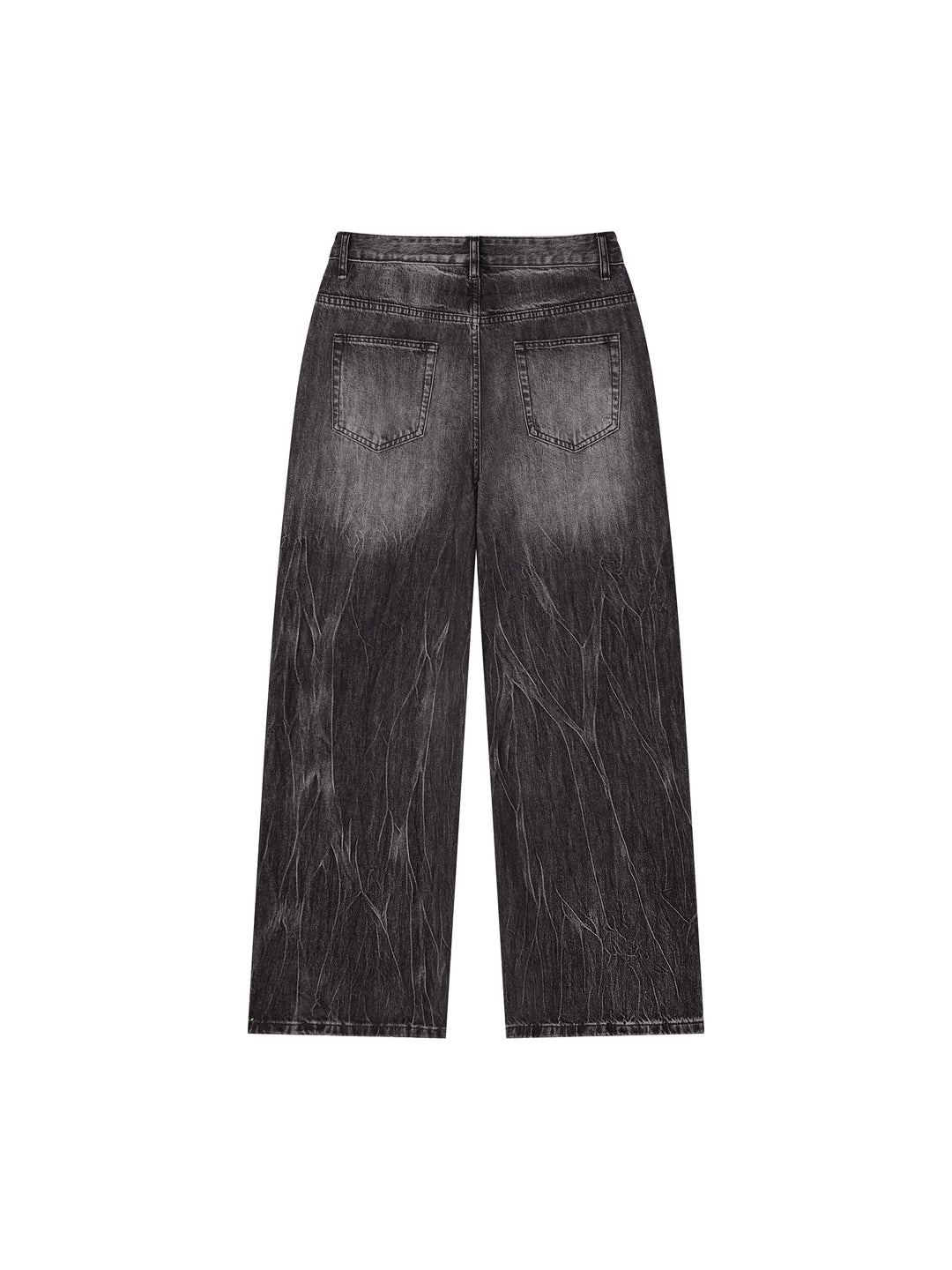 Men’s Vintage Wash Wide Leg Jeans