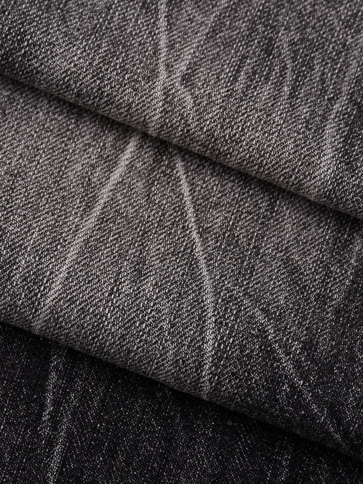 Men’s Vintage Wash Wide Leg Jeans