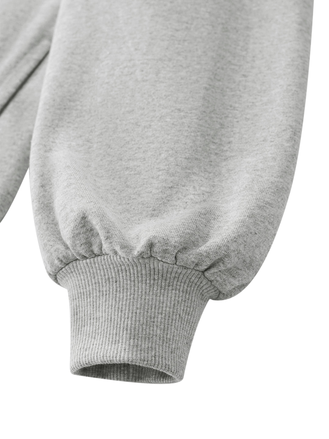 Women’s  hoddies Mock-Neck Quarter-Zip Sweatshirt