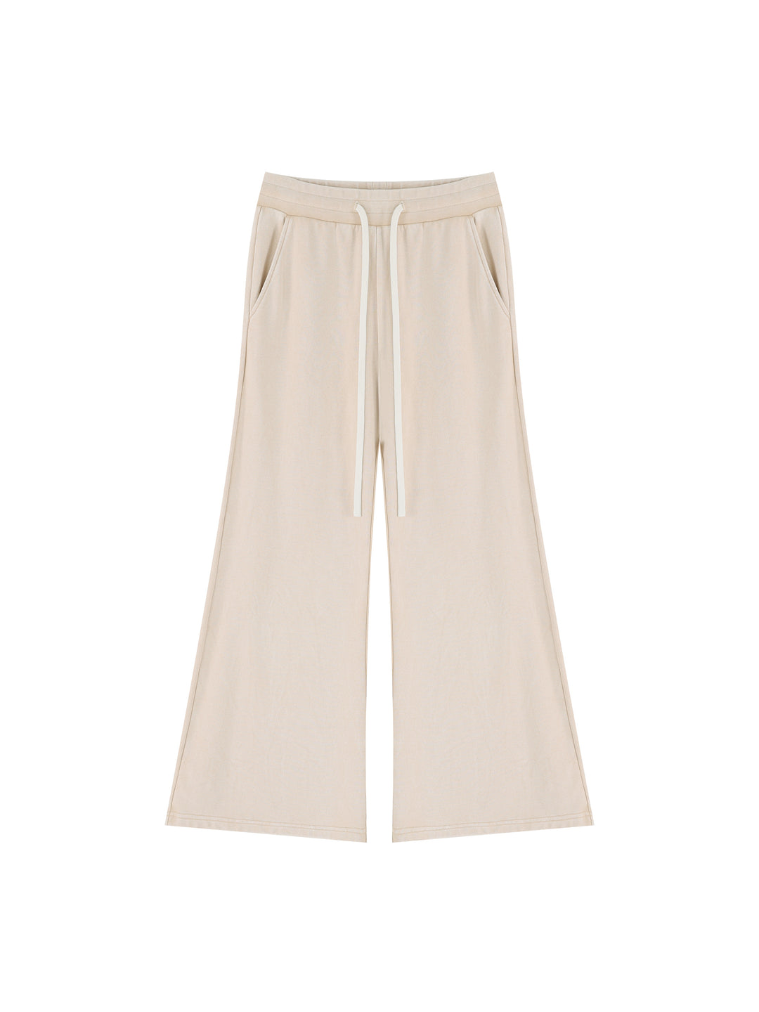 Women PENT  Mineral Wash Flared Leg Sweatpants