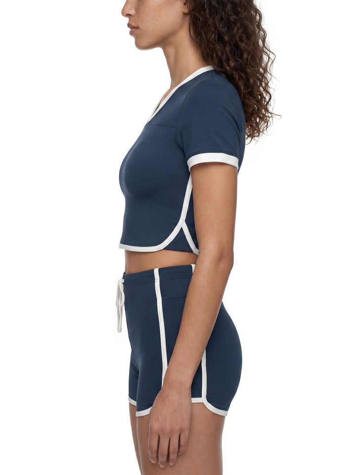 Women’s gym wear Color Block Performance T-Shirt