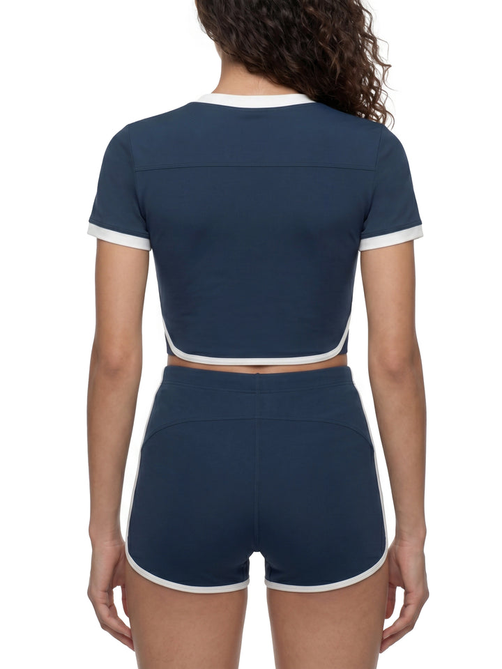 Women’s gym wear Color Block Performance T-Shirt