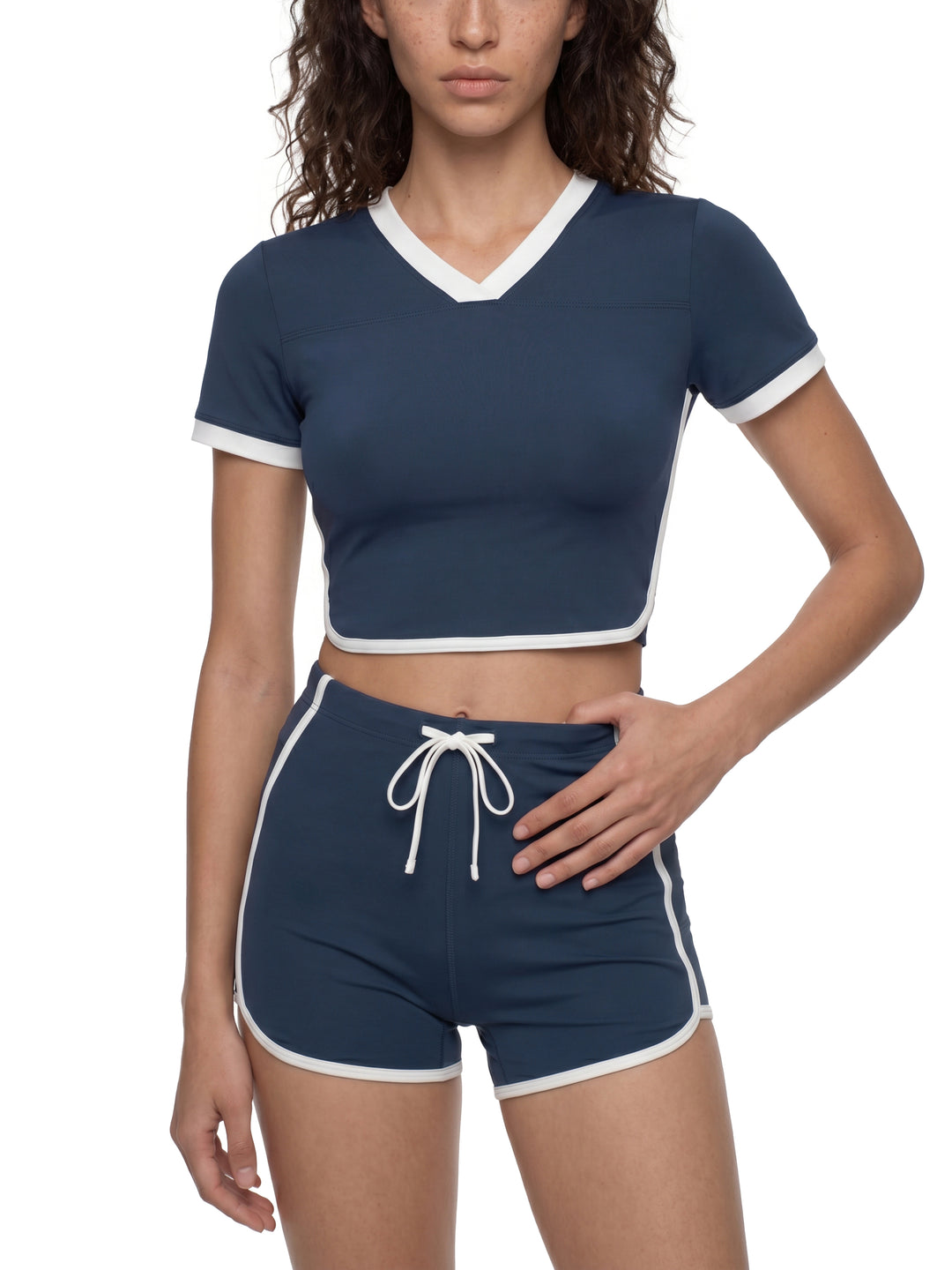Women’s gym wear Color Block Performance T-Shirt
