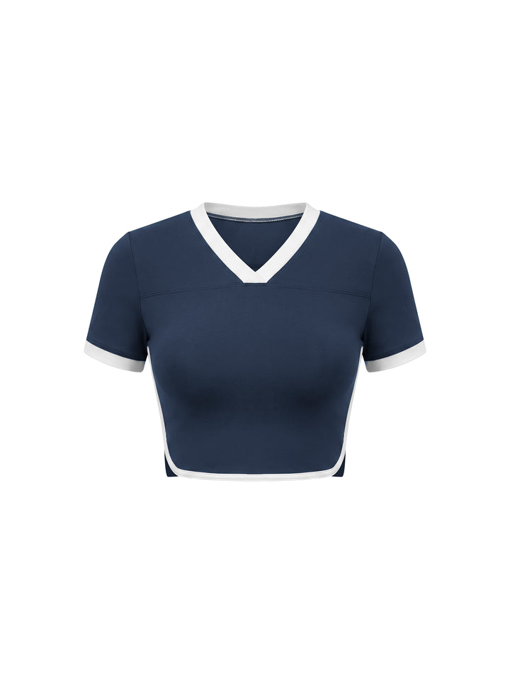 Women’s gym wear Color Block Performance T-Shirt
