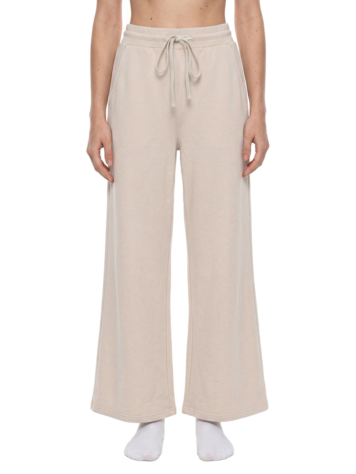 Women PENT  Mineral Wash Flared Leg Sweatpants